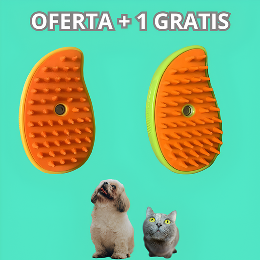 Cepillo de vapor para mascotas (Oferta 2x1 + Descuento)