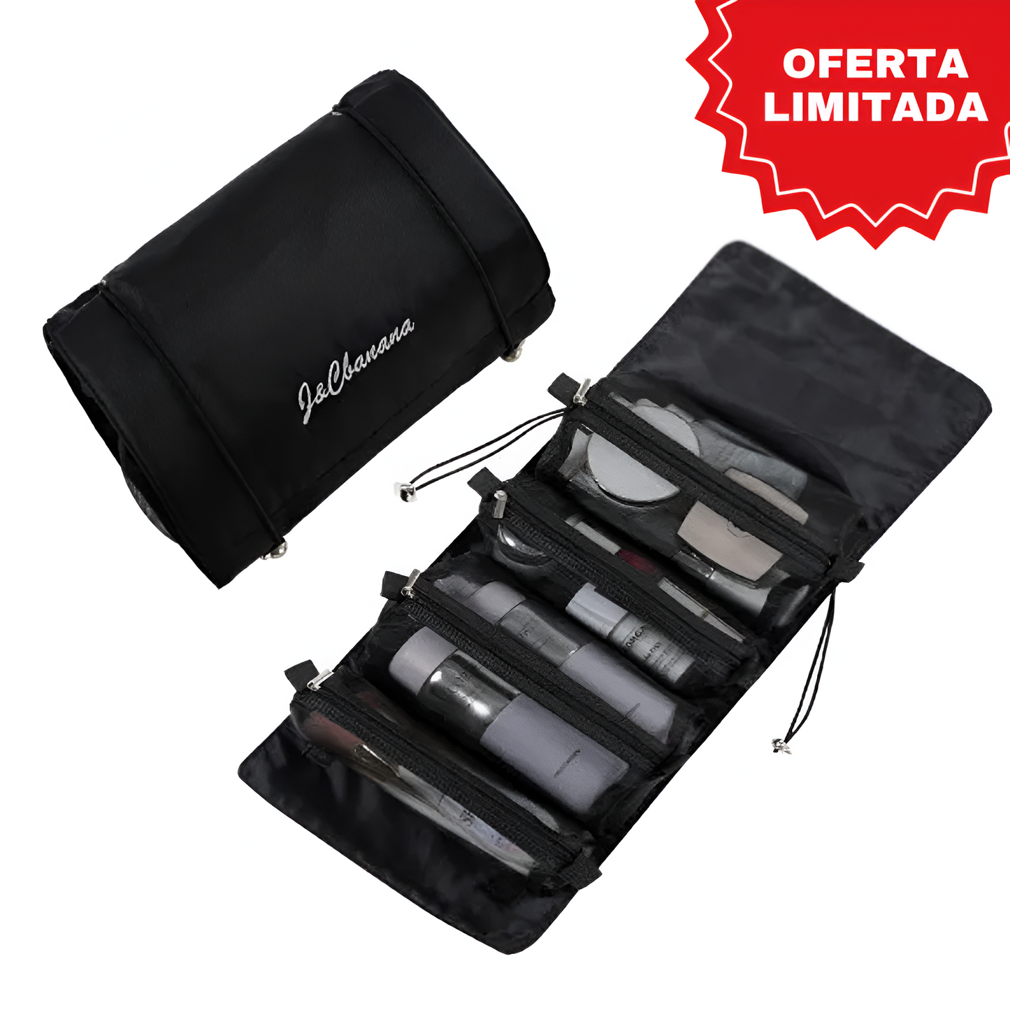 Bolso de cosméticos portátil (Color Negro) OFERTA 2X1